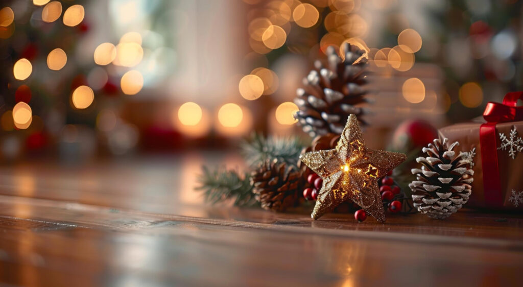 Árbol de navidad para representar las festividades